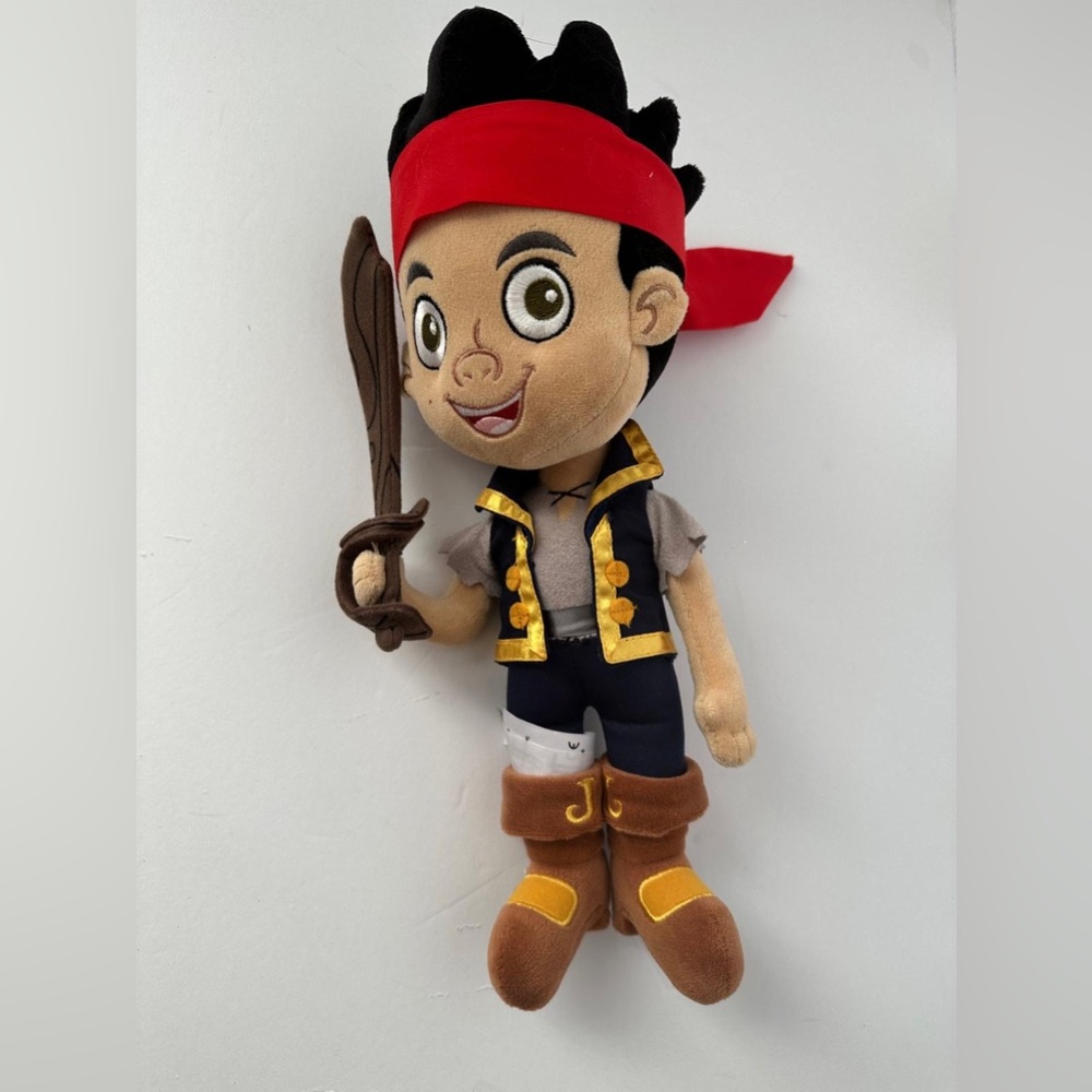 Disney Jake Plush Jake and the Neverland Pirates Stuffed Toy